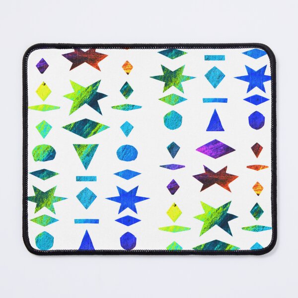 Item preview, Pop Art Paper Cutting: Colorful Geometric Shapes on White designed and sold by Vision Illustrated.