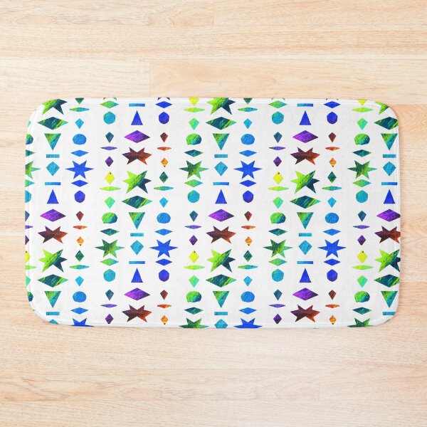 Item preview, Pop Art Paper Cutting: Colorful Geometric Shapes on White designed and sold by Vision Illustrated.