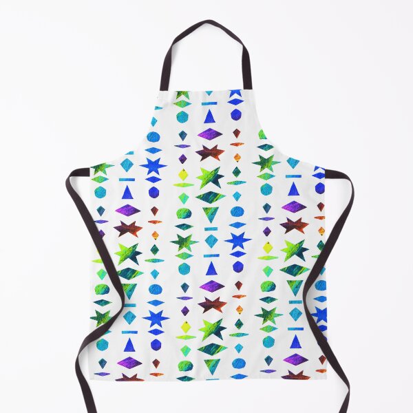 Item preview, Pop Art Paper Cutting: Colorful Geometric Shapes on White designed and sold by Vision Illustrated.