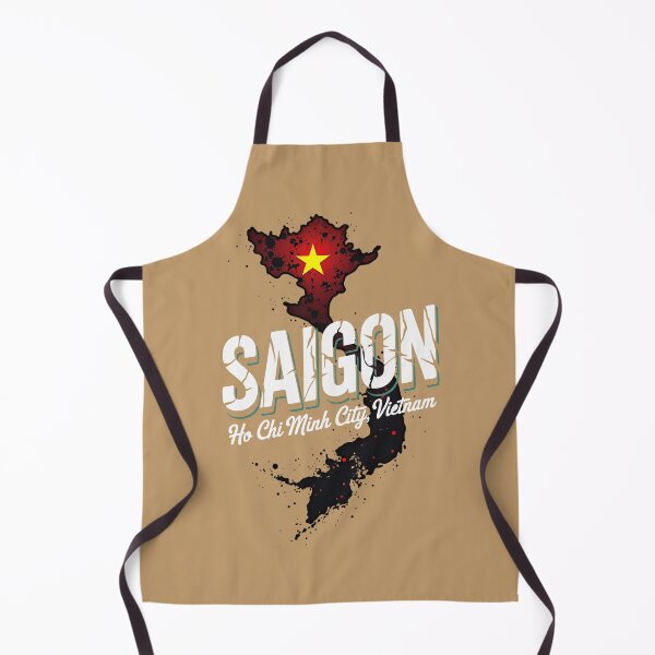 Artikelvorschau, Karte von Vietnam, Saigon, Ho-Chi-Minh-Stadt entworfen und verkauft von Danh Style.