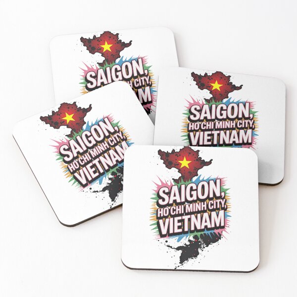 Item preview, Vietnam map, Saigon, Ho Chi Minh City designed and sold by Danh Style.