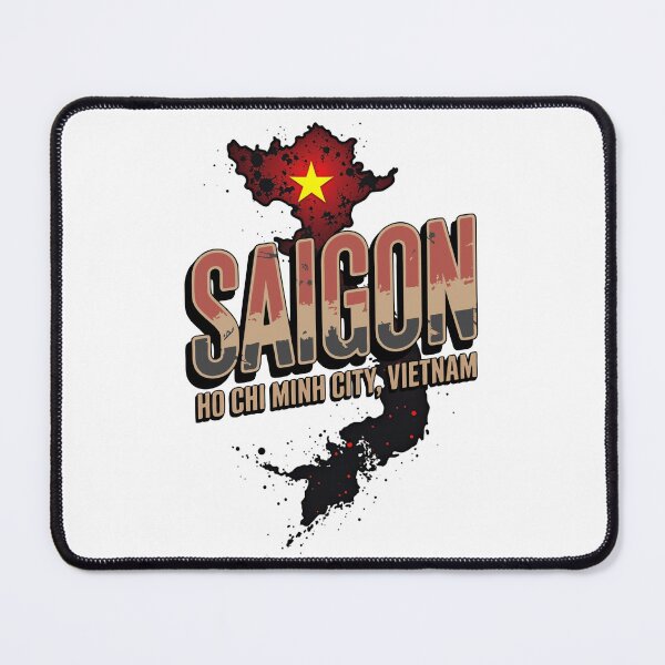Item preview, Vietnam map, Saigon, Ho Chi Minh City designed and sold by Danh Style.