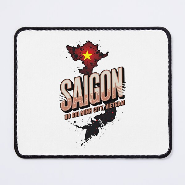 Item preview, Vietnam map, Saigon, Ho Chi Minh City designed and sold by Danh Style.