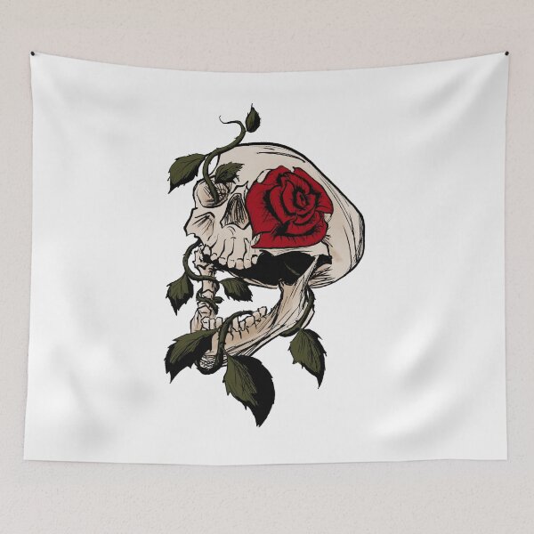 Item preview, Red Rose in the Skull designed and sold by TTTDLusear.