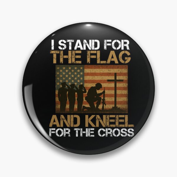Item preview, I Stand For The Flag And Kneel Patriotic 4th Of July Vintage designed and sold by OleOleStore.