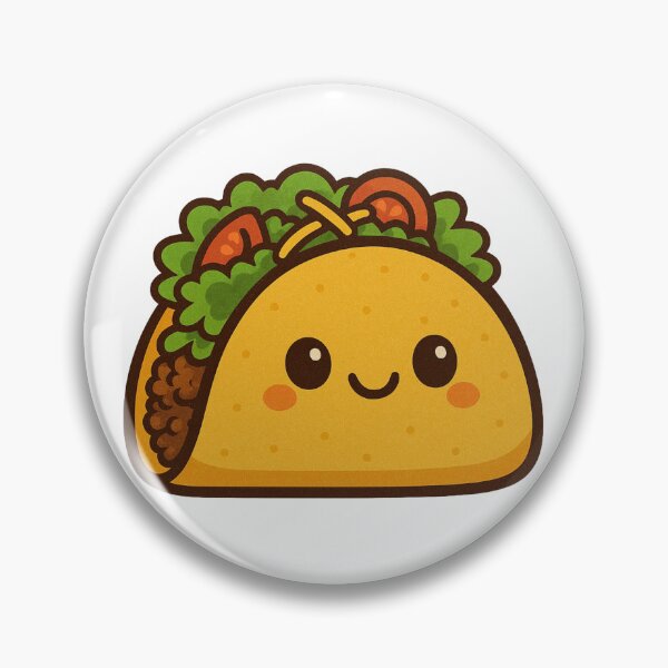 Item preview, Cheerful Cartoon Taco with a Friendly Smile designed and sold by MonoArt MA.