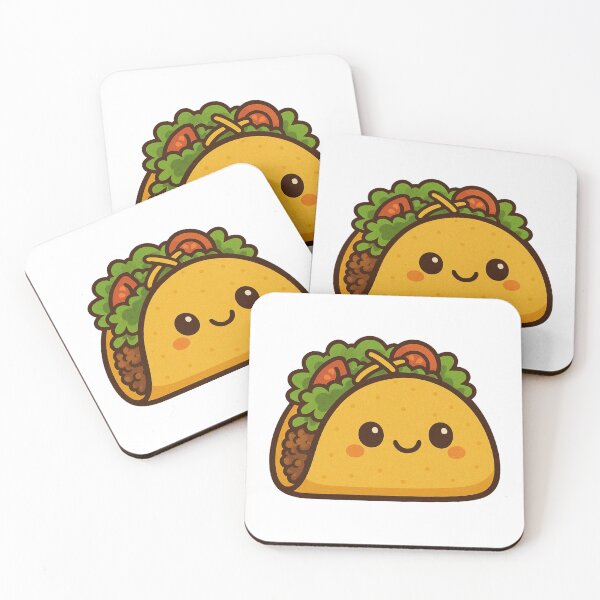 Item preview, Cheerful Cartoon Taco with a Friendly Smile designed and sold by MonoArt MA.