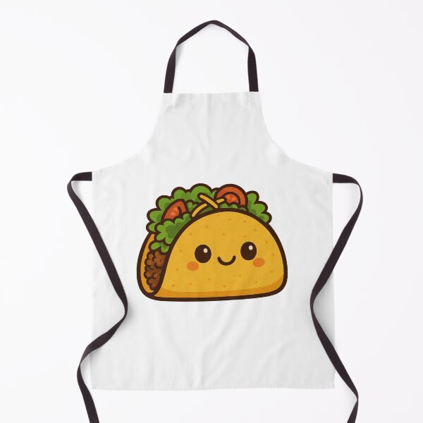 Item preview, Cheerful Cartoon Taco with a Friendly Smile designed and sold by MonoArt MA.