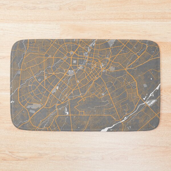 Item preview, Tashkent City Map of Uzbekistan - Bauhaus designed and sold by deMAP.