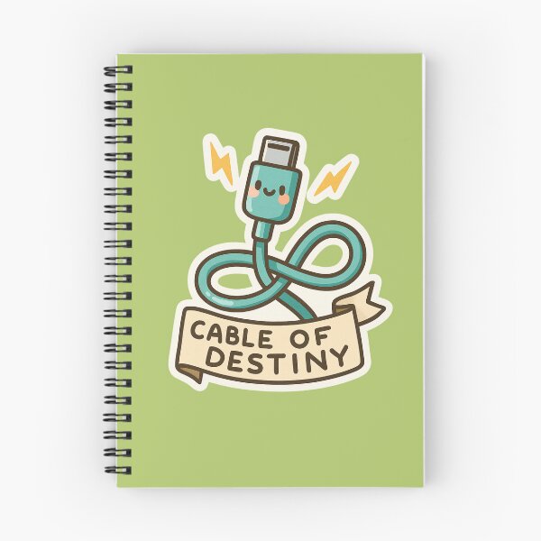 Item preview, Cable of Destiny - Sticker  designed and sold by Taika Tori Art .