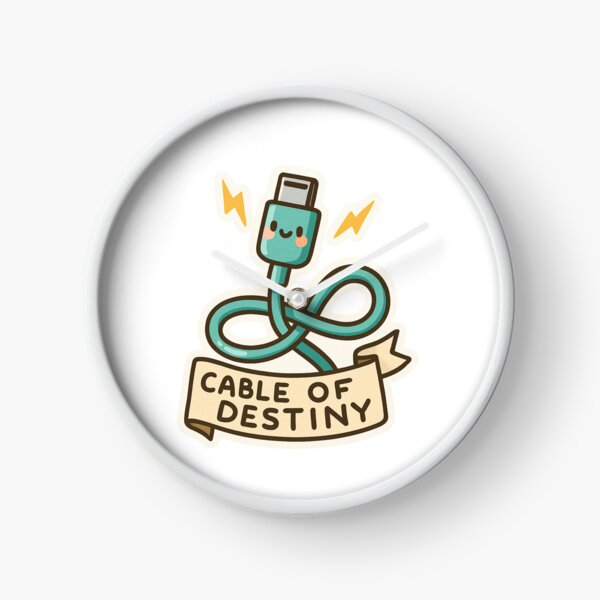 Item preview, Cable of Destiny - Sticker  designed and sold by Taika Tori Art .