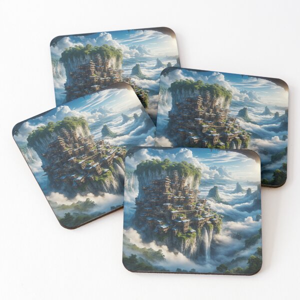 Item preview, Cliffside Town designed and sold by M-Y-A-R-T-.