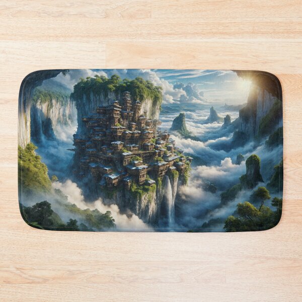 Item preview, Cliffside Town designed and sold by M-Y-A-R-T-.