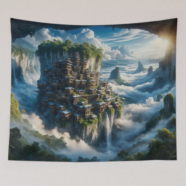 Item preview, Cliffside Town designed and sold by M-Y-A-R-T-.