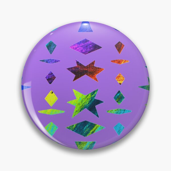 Item preview, Pop Art Paper Cutting: Colorful Geometric Shapes on Purple designed and sold by Vision Illustrated.