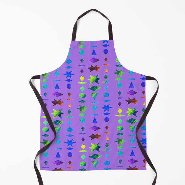 Item preview, Pop Art Paper Cutting: Colorful Geometric Shapes on Purple designed and sold by Vision Illustrated.