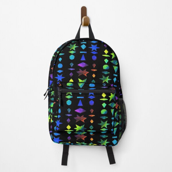 Item preview, Pop Art Paper Cutting: Colorful Geometric Shapes on Black designed and sold by Vision Illustrated.