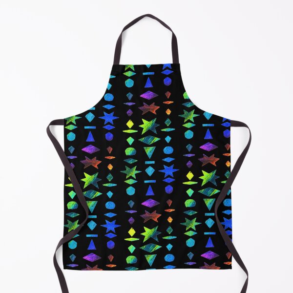 Item preview, Pop Art Paper Cutting: Colorful Geometric Shapes on Black designed and sold by Vision Illustrated.