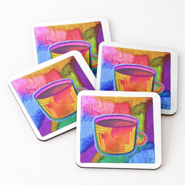 Item preview, Colorful Artwork of Mug of Coffee designed and sold by SashaSaidSo.