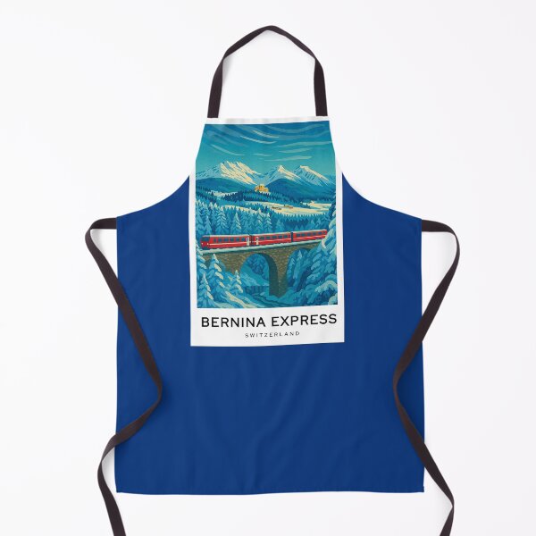 Item preview, Bernina express - Switzerland Travel poster designed and sold by TravelMarvel.