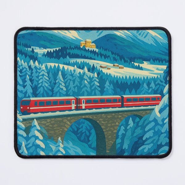 Item preview, Bernina express - Switzerland Travel poster designed and sold by TravelMarvel.