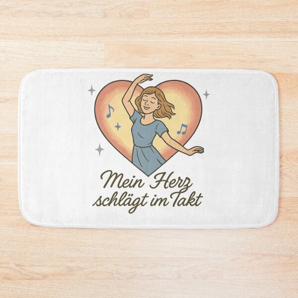 Item preview, My Heart Beats In Time Ballet Love Real designed and sold by LuminOrb.