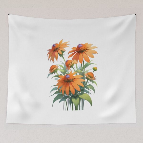 Item preview, Orange Coneflower designed and sold by HOMETOWN86.