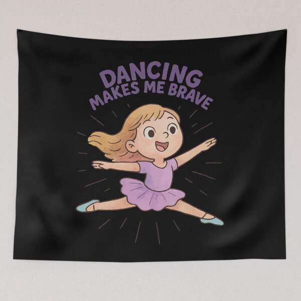 Item preview, Dancing Makes Me Brave Ballett Outfit designed and sold by LuminOrb.