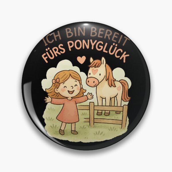Item preview, I'm Ready For Pony Happiness Horses Riding designed and sold by LuminOrb.