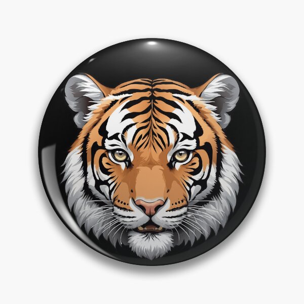Item preview, Tiger head designed and sold by Danh Style.