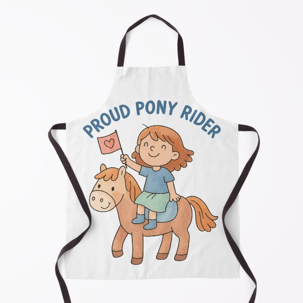 Item preview, Proud Pony Rider Horses Girls Riding designed and sold by LuminOrb.