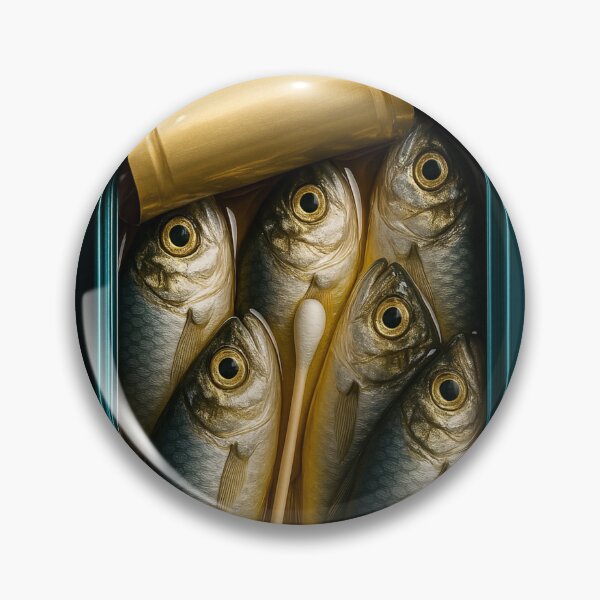 Item preview, Oily sardines victims of marine pollution designed and sold by Sigtrix.