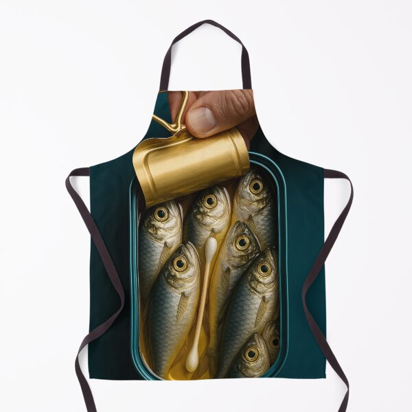 Item preview, Oily sardines victims of marine pollution designed and sold by Sigtrix.