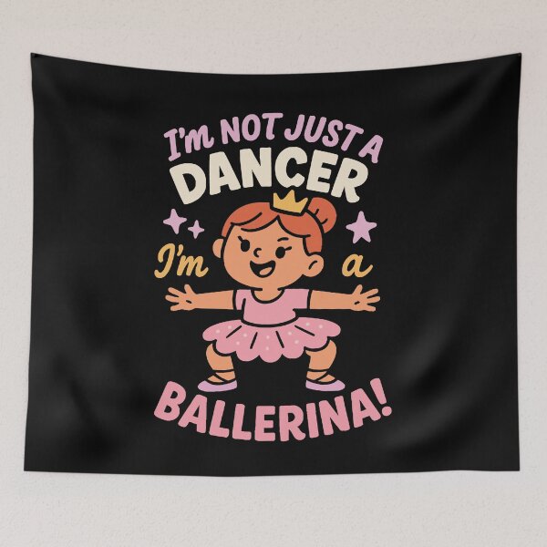 Item preview, I'm Not Just A Dancer I'm A Ballerina designed and sold by LuminOrb.