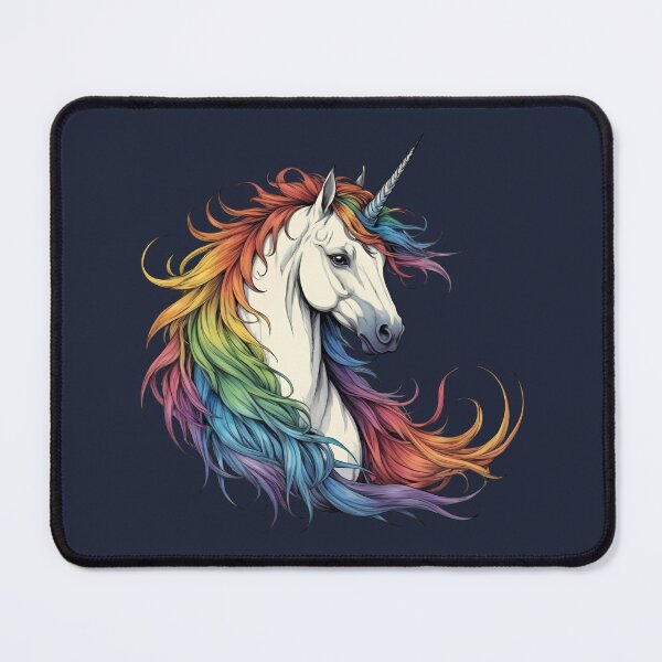 Item preview, Unicorn with a rainbow mane designed and sold by Danh Style.