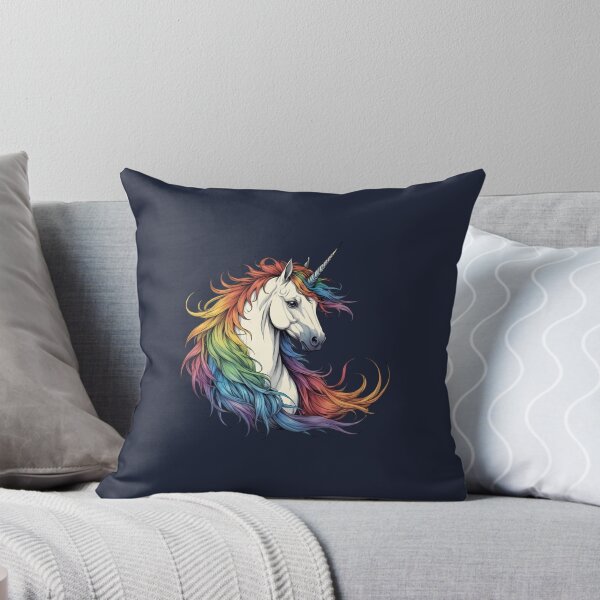 Item preview, Unicorn with a rainbow mane designed and sold by Danh Style.