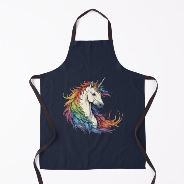 Item preview, Unicorn with a rainbow mane designed and sold by Danh Style.