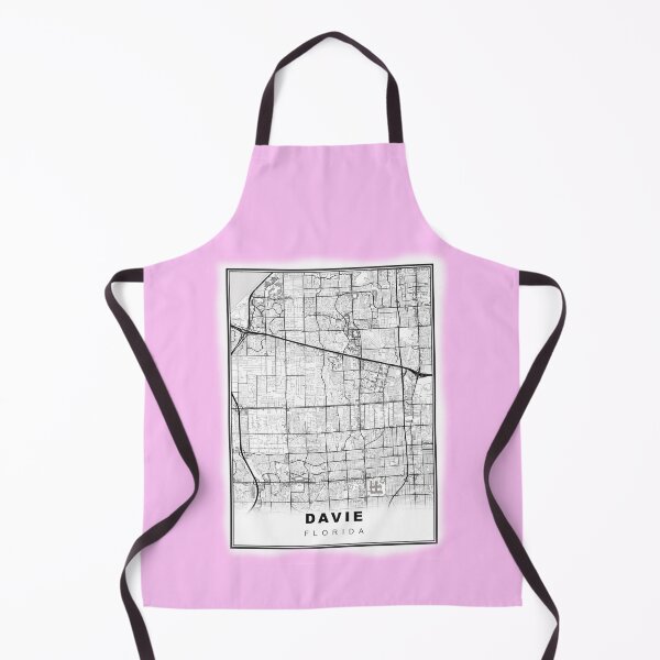 Item preview, Minimalist Davie Map designed and sold by Tamas Das.