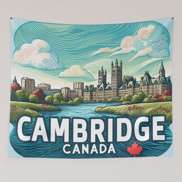Item preview, Cambridge Ontario Canada  designed and sold by HowToCanadian.