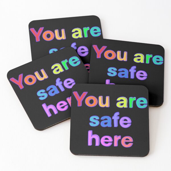 Item preview, You are safe here designed and sold by IHateDumplings.