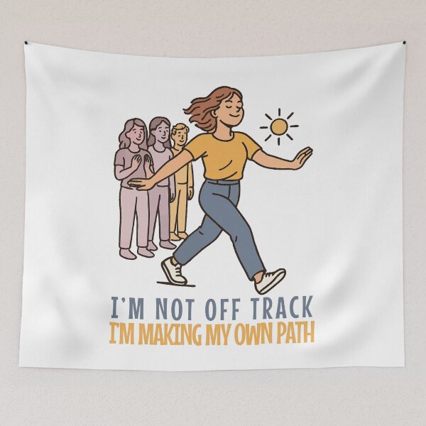 Item preview, I'm Not Off Track Loving designed and sold by LuminOrb.