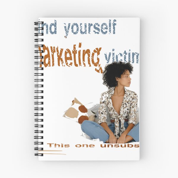 Item preview, Unsubscribed Girl – Anti-Marketing Dark Humor Art designed and sold by SALVIRI-art.
