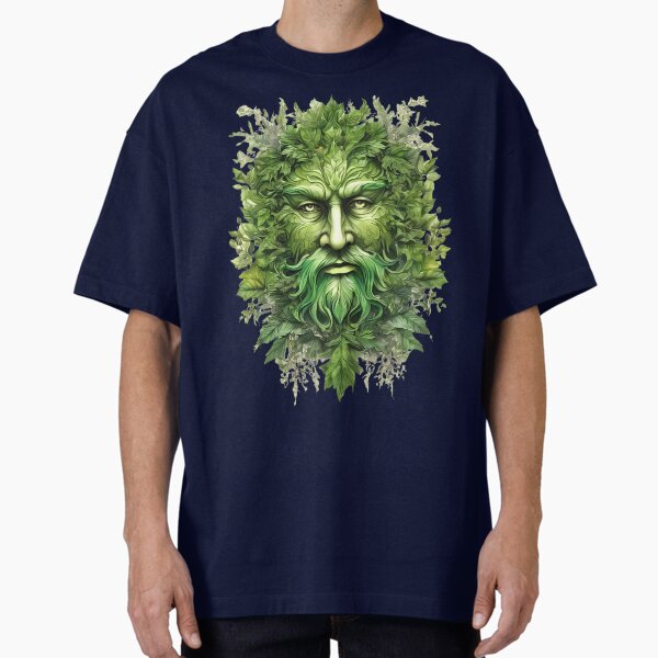 Item preview, The Greenman T-Shirt designed and sold by Johan Proud Blade.