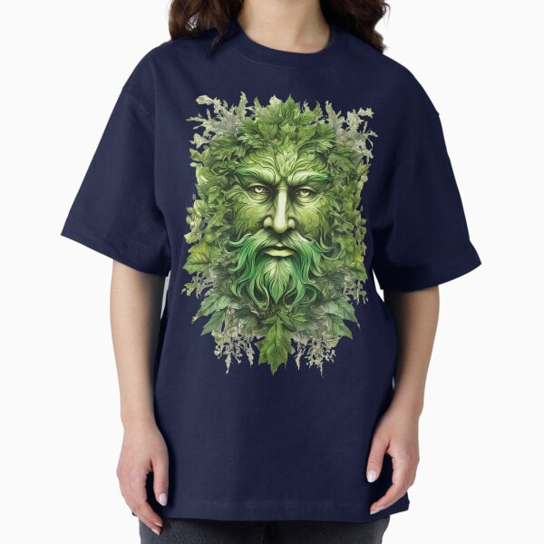 Item preview, The Greenman T-Shirt designed and sold by Johan Proud Blade.