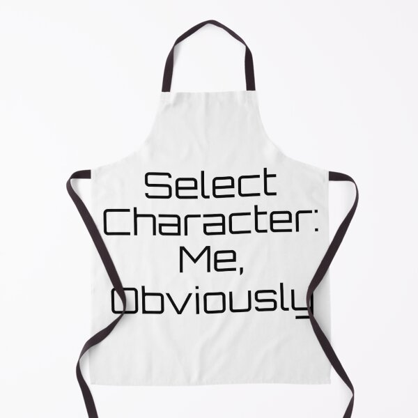 Item preview, Select Character: Me, Obviously designed and sold by Ninjacatoff.