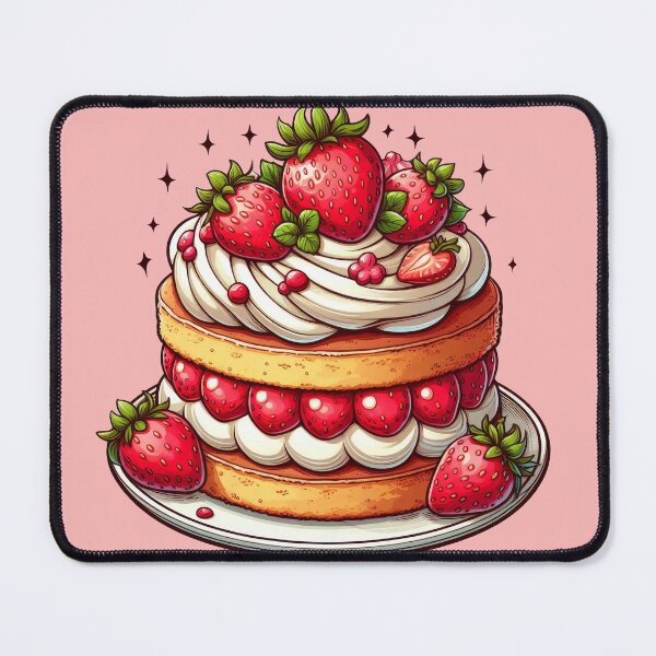 Item preview, strawberry shortcake sponge layers designed and sold by Nimkaew.