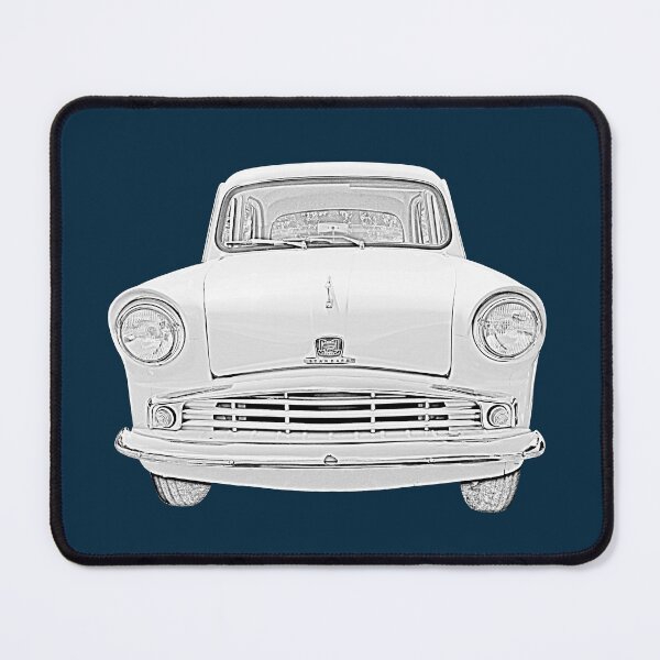 Item preview, Standard Pennant 1950s British classic car monochrome designed and sold by soitwouldseem.