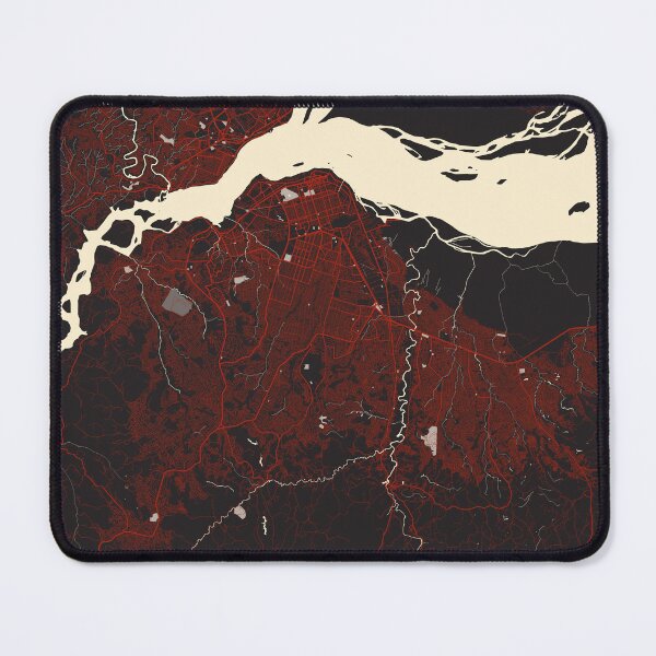 Item preview, Kinshasa City Map of the DR Congo - Vector designed and sold by deMAP.
