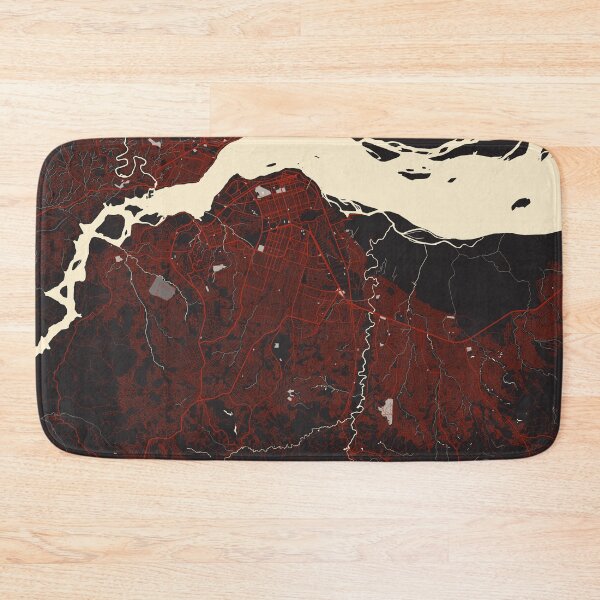 Item preview, Kinshasa City Map of the DR Congo - Vector designed and sold by deMAP.