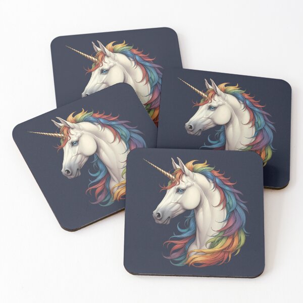 Item preview, Unicorn with a rainbow mane designed and sold by Danh Style.